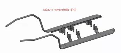 China Q235 Steel 4x4 Side Steps Genuine VW Amarok Running Boards for sale