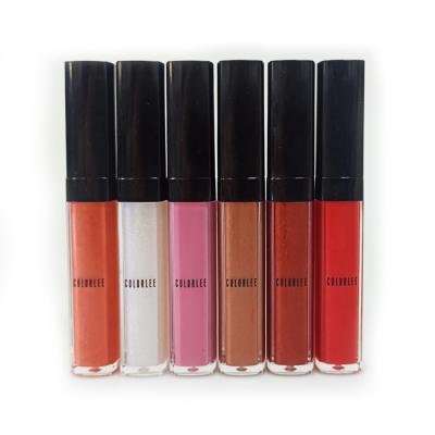 China Customized Shiny Super Glossy Lip Gloss 20 Colors Liquid Form for sale