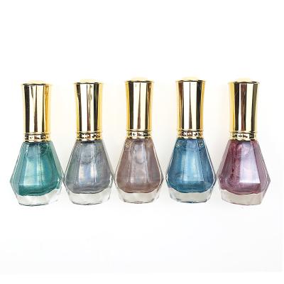 China Oil Based Holographic Glitter Nail Polish 10ml OEM / ODM Available for sale