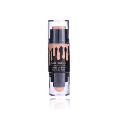 China Waterproof Long Lasting Foundation Stick , 5g Double Ended Contour Stick With Puff for sale