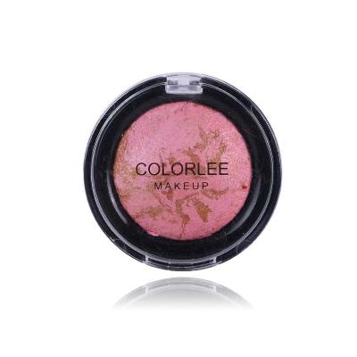 China Baked Powder Makeup Blush Palette High Pigment Metallic 2 Color Waterproof for sale