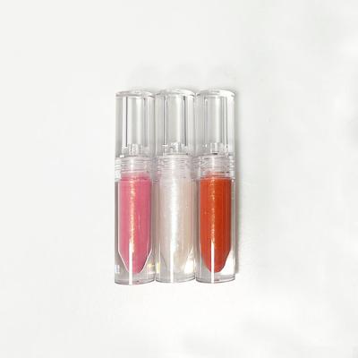 China 3ML Lightweight Shiny Glitter Lip Gloss Long Lasting No Fading for sale