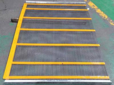 China Sae 1065 1070 Zig Zag Self Cleaning Screens For Aggregate Processing for sale