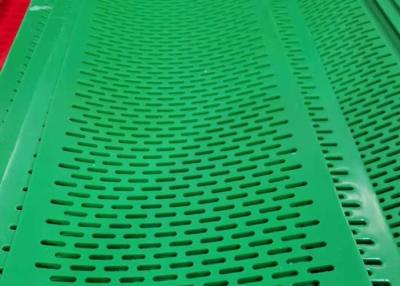 China Non Blinding Flip Flow Screen Mats For Recycling And Skip Waste Fines Material for sale