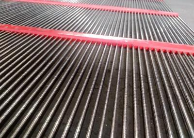 Cina Acciaio legato della maglia dello schermo della poli striscia rossa o filo di acciaio per molle d'acciaio 65Mn in vendita