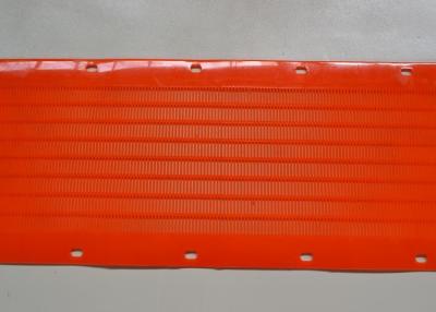 China Coa Industry Vibrating  Polyurethane Mesh Ellipse / Slot Aperture Type for sale