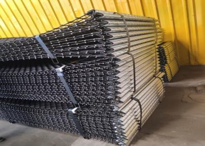 China Malla de acero industrial de la mina 65Mn con la malla tejida gancho de la pantalla fácil instalar en venta