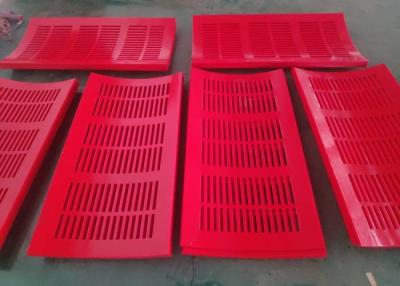 China High Tensile  Pu Screen Panel Reduces Noise Steel Wire Inside ISO9001 Certification for sale