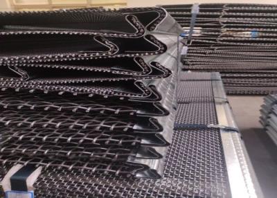 China Construcción robusta de la resistencia de desgaste de la malla de alambre del tamiz vibratorio de la armadura llana en venta