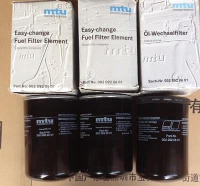 China Germany mtu or Benz diesel engine parts, MTU FUEL FILTER ,fue filter for MTU,0020920601,0020922801,0020922101,0020921901 for sale