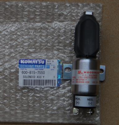 China Japan,KOMATSU Diesel engine parts,solenoid valve for komatsu,600-815-7550,6008157550 for sale