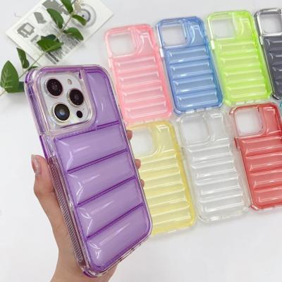 China Sublimation Transparent Phone Case Soft TPU Four Corner Shockproof for sale