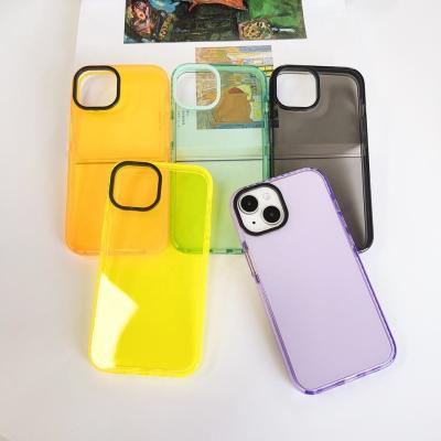 China Anti Watermark Shockproof Phone Cover Mobile Transparent Phone Cases for sale