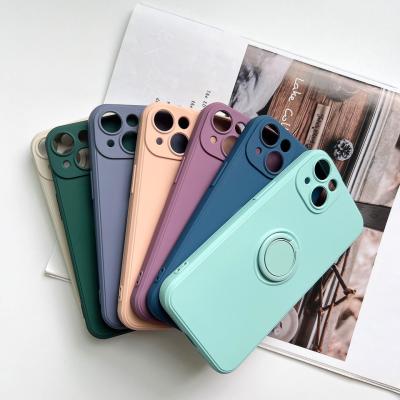 China Shockproof TPU Phone Case Cover Mobile Cellphone Car Ring Phone Cases for sale