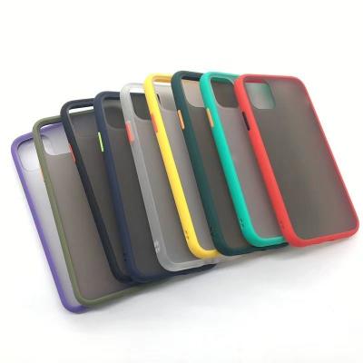 China Frosted pc tpu 2 in 1 clear cell phone case for HUAWEI HONOR 9A MATE 20 LITE PRO 30 40 PRO MATE30/NOVA5IPRO for sale