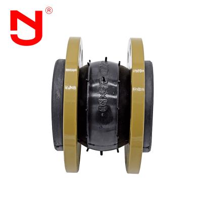 China Professional Grade Epdm Rubber Expansion Joint JIS Flange Type For Lateral Movement for sale