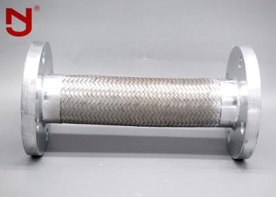 中国 3インチの金属の編みこみのホース、ステンレス鋼の抵抗力がある適用範囲が広いコネクターの高温 販売のため