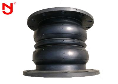 China Galvanized Double Sphere Rubber Expansion Joint With Reinforcing Layer for sale