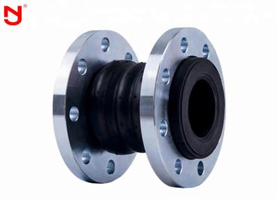 China DIN DN32-DN300 Double Sphere Rubber Expansion Joint Carbon Steel Material for sale