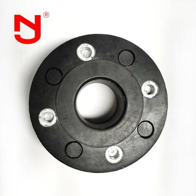China Round Rubber Metal Pipe Connector Rubber Vibration Damping Mounts Small Size for sale
