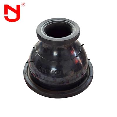 China High Temperature Resistance Concentric Reducer Rubber Joint Pipe Fittings for sale
