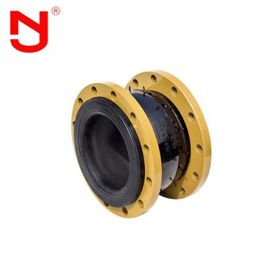 China FKM Flanged Rubber Expansion Joint Single Sphere High elasticity for sale