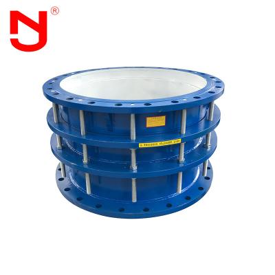 China Flang Sleeve Pipe Dismantling Joint Telescopic Joint Metallic Water Engineering for sale