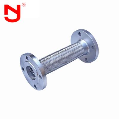 China Stainless Steel Wire Braided Corrugated Metal Hose Flexible Expansion Joint for sale
