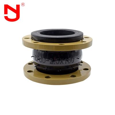 China Flange Type Bellows Single Sphere Rubber Flexible Expansion Joint NBR for sale
