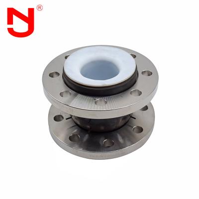 China Single Ball PTFE Expansion Joints Lined PTFE Rubber PTFE Bellows for sale