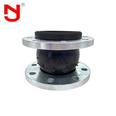 China Epdm Flexible Single Sphere Rubber Expansion Joint Bellow Connector Flange Type for sale
