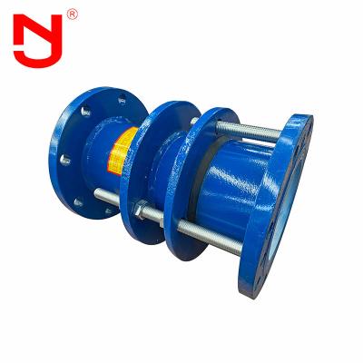 China DN80 JIS Pipe Dismantling Joint Double Flange Limit Expansion Joint For Light Industry for sale