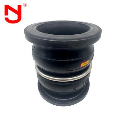 China Expansion Bellows Double Sphere Rubber Joint For Pipes Ductile Iron for sale