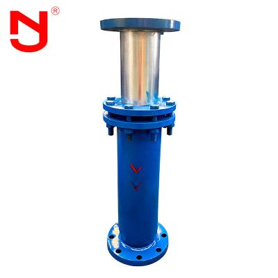 China Flange Pressure Plate Oil Filled Directly Buried Sleeve Compensator for sale