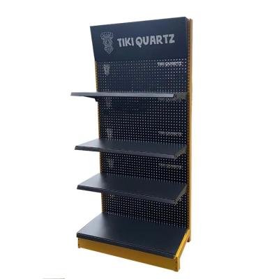 China Xingye Factory Custom Size Color black china supermarket shelves grocery store rack display racks for protein for sale