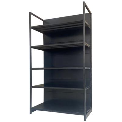 China Convenience Store Gondola Retail Shelving 4 Post Display Rack Customized for sale