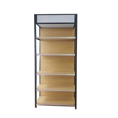 China Customized Color Supermarket Display Racks Metal Heavy Duty 4 Post Shelves for sale