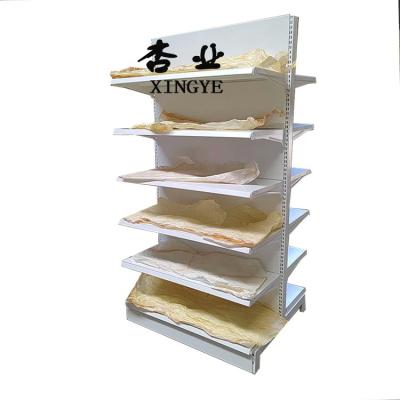 China Factory Cost Export  shelves supermarket rack light duty metallic rack display shelving for sale for sale