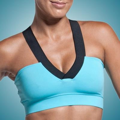 China Work Out Clothing Bright Push Up Sports Bra Moisture Wicking Yoga Outfits for sale
