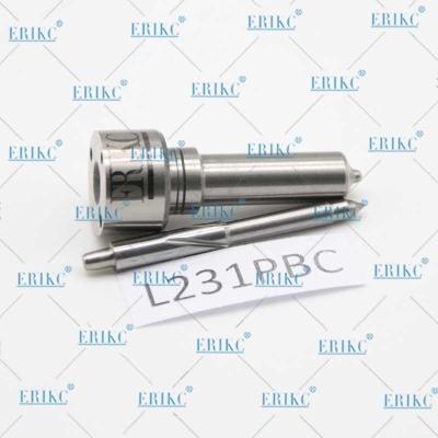China ERIKC L231 PBC diesel fuel injector nozzle L231PBC spraying nozzles L231PBC for BEBE4C16001 en venta