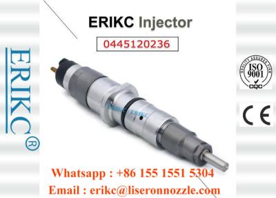 China ERIKC 0445120236 fuel dispenser Bosch Injector 0 445 120 236 Cummins120 injection 0445 120 236 for Komatsu 0986435560 for sale