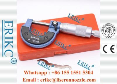 China Micrómetro exterior electrónico E10240016 de Digitaces de la medida del indicador de tornillo de micrómetro de ERIKC en venta