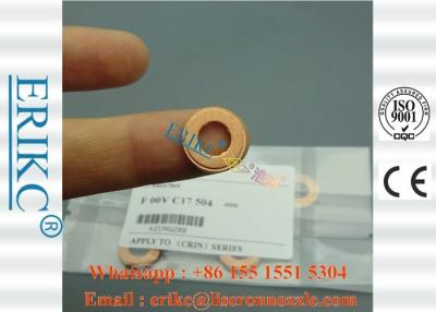 China ERIKC F00VC17504 bosch injector copper gasket washer F 00V C17 504 brass pressure washer shim F00V C17 504 for sale