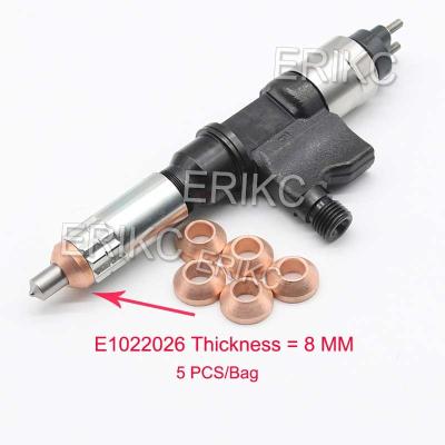 China ERIKC Tapered Copper Sheet E1022026 Copper Shim Thickness 8mm 5PCS/Bag for Denso en venta