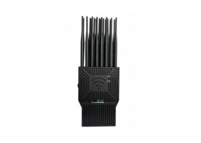 China 21CH Cell Phone Handheld Signal Jammer GPS WIFI Up To 30 Meters Radius Signal Shield for sale
