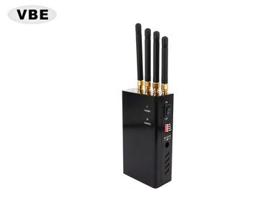 China High Frequency Portable Cell Phone Blocker 4 Bands Handheld Signal Jammer for sale