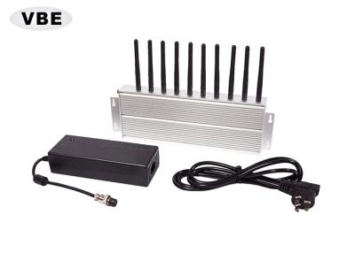 China 10 Bands Cell Phone Signal Jammer 360 Degree Jamming For Examination Room for sale