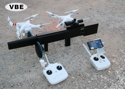 China Large Jamming Radius Anti Drone Jammers , Drone Signal Blocker IP55 Waterproof Case for sale