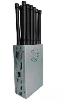 China CDMA /GSM/3G/4G/5G 10CH Mobile Phone Signal Jammer GPS WIFI 15m for sale