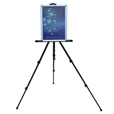 China Light Weight Tripod Graphic Banner Stand Aluminum Poster Easel Art Easel for sale
